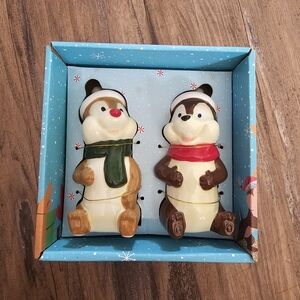Disney Chip N Dale Salt & Pepper Shakers